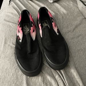 COPY - Pink Flame Vans